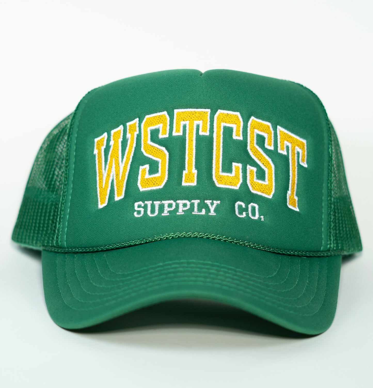 Green Logo "West Coaster" Trucker